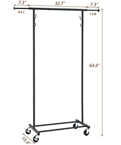 Double Rod Garment Rack