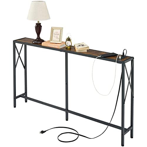 Expandable Gewudraw Console Table and Shoe Rack