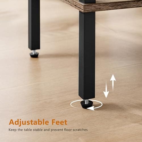 Gewudraw 2-Piece End Table Set for Small Spaces
