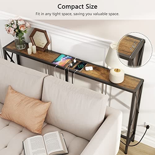 Expandable Gewudraw Console Table and Shoe Rack