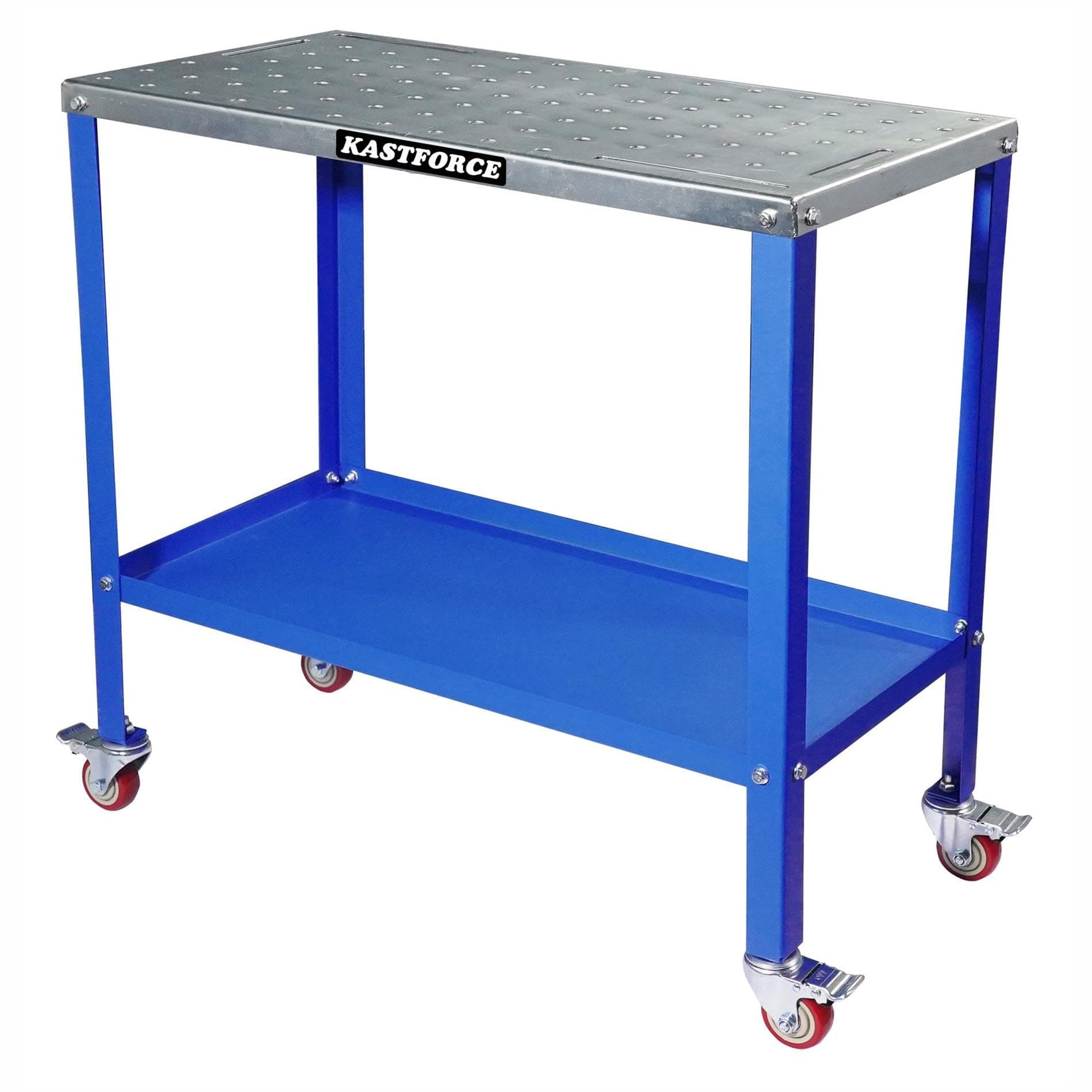 KF3002 Rust-Free Welding Table 36"×18", 1200 lbs Capacity, 5/8" Holes, Up to 10Ga Thickness, Heat Resistant to 1600°F